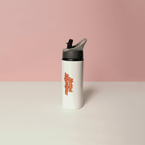 Customised Sport Water Bottle with Flip-Top Lid