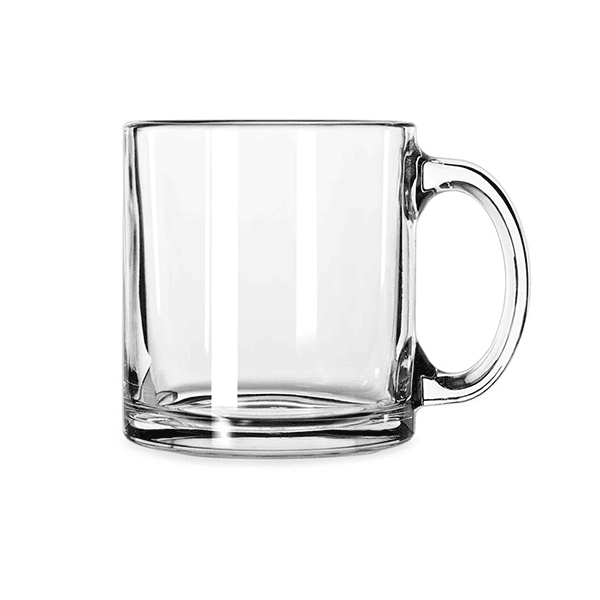 Promotional Custom Letter Engraved Glass Mug - Image 3