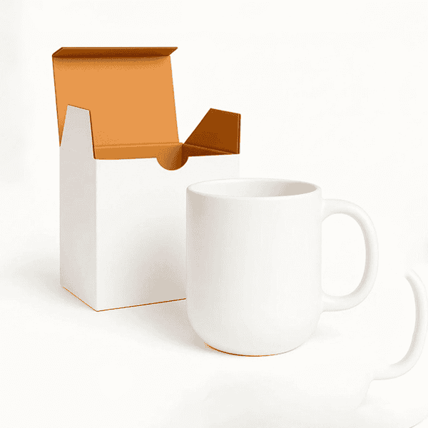 Custom Logo Printed Round Ceramic Mug - Image 4
