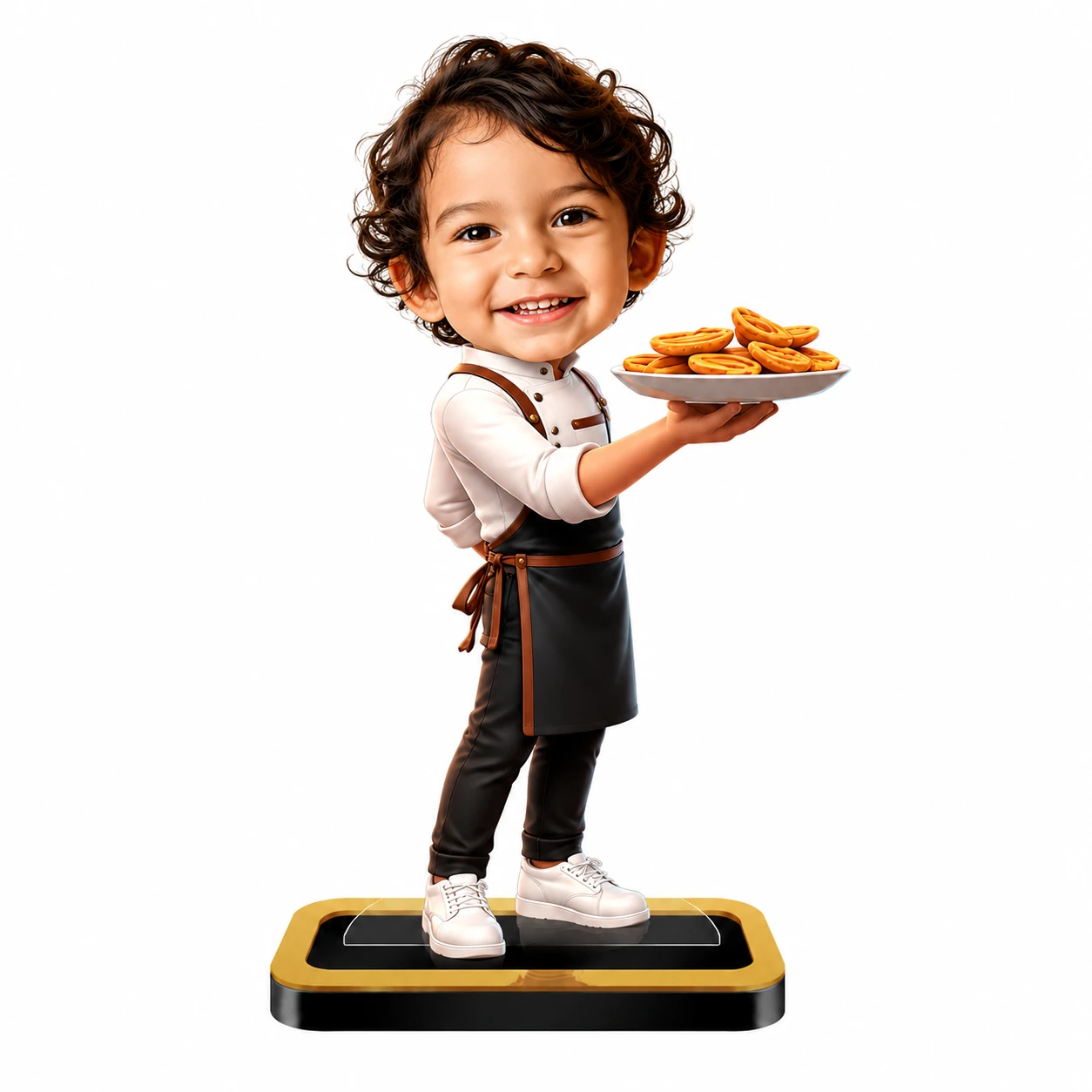 Personalized Little Clone: Chef Caricature – Custom Chef Mini-Me Gift