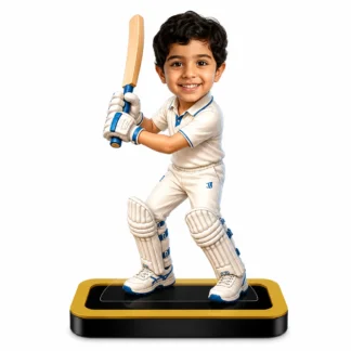 Personalized Celebrity Cricketer Caricature – Custom Cricket Fan Gift
