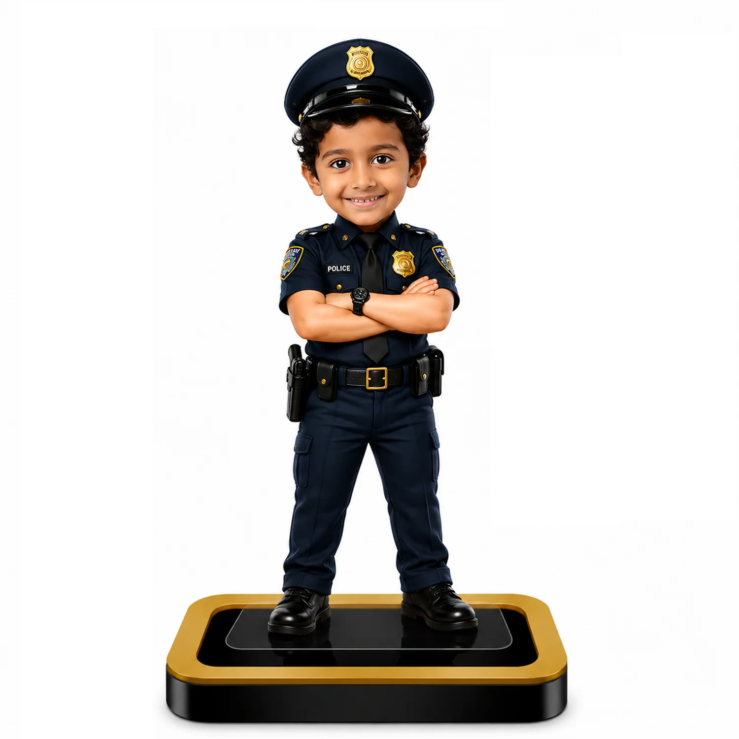Personalized Police Officer Caricature – Custom Police Standee Gift