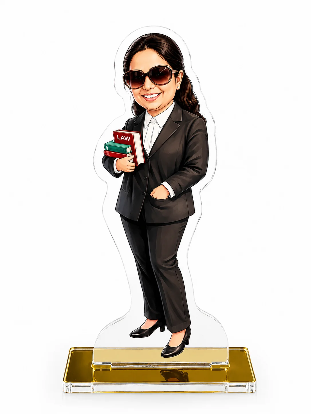Personalized Lawyer Caricature Standee – Custom Advocate Desk Décor & Gift - Image 4
