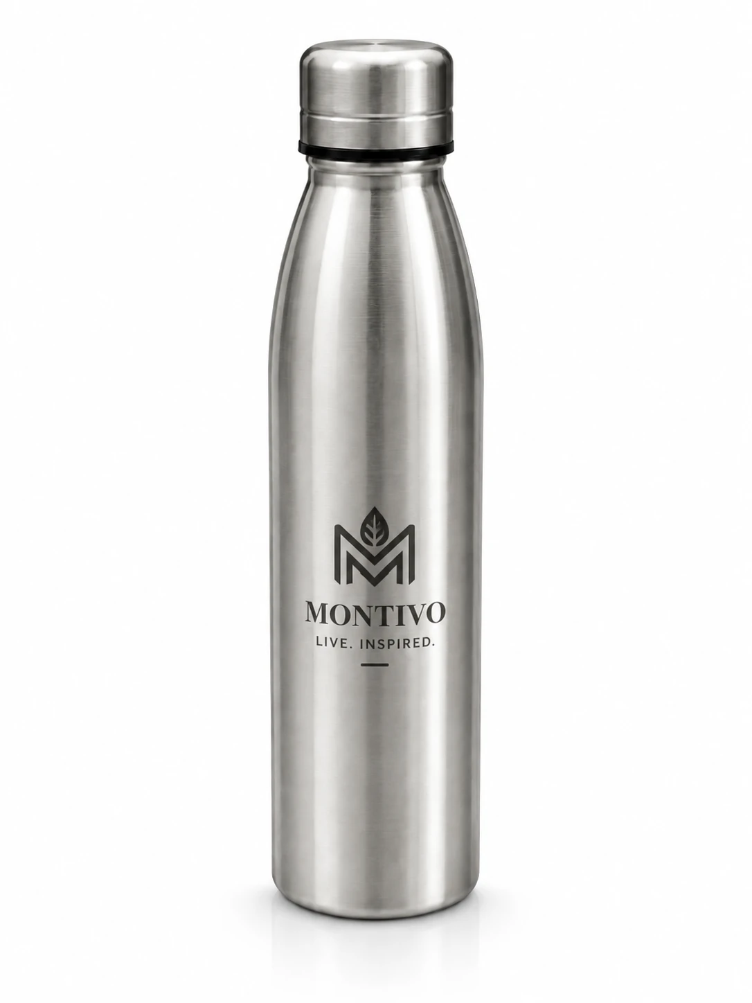 Stainless Steel Water Bottle with Custom Logo and Text - Image 4