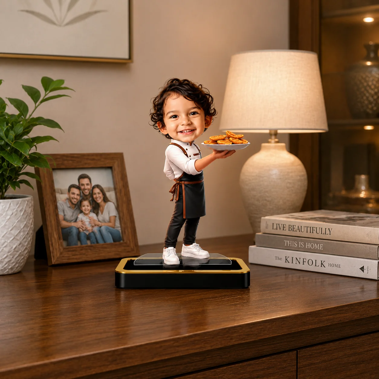 Personalized Little Clone: Chef Caricature – Custom Chef Mini-Me Gift - Image 4