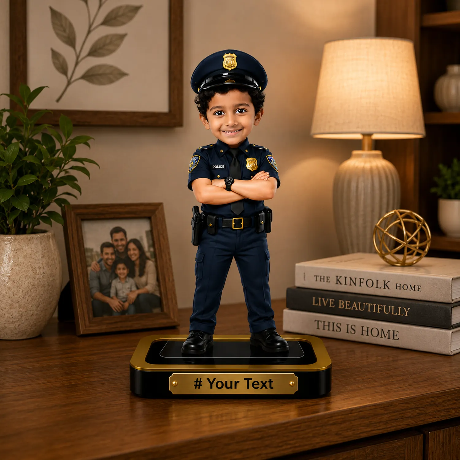Personalized Police Officer Caricature – Custom Police Standee Gift - Image 5