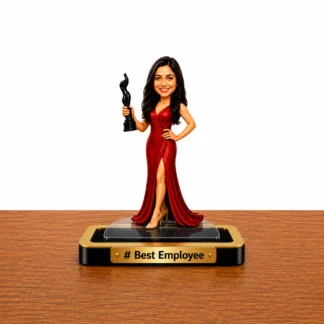 Personalized Female Caricature Standee –  Awards & Achievements