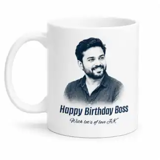 Customized Personalized Photo & Text Printed Cup
