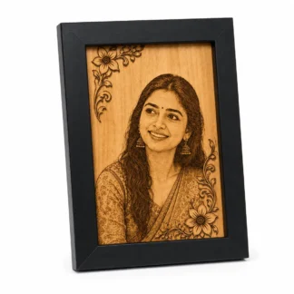 Personalized Engraved Wooden Photo Art